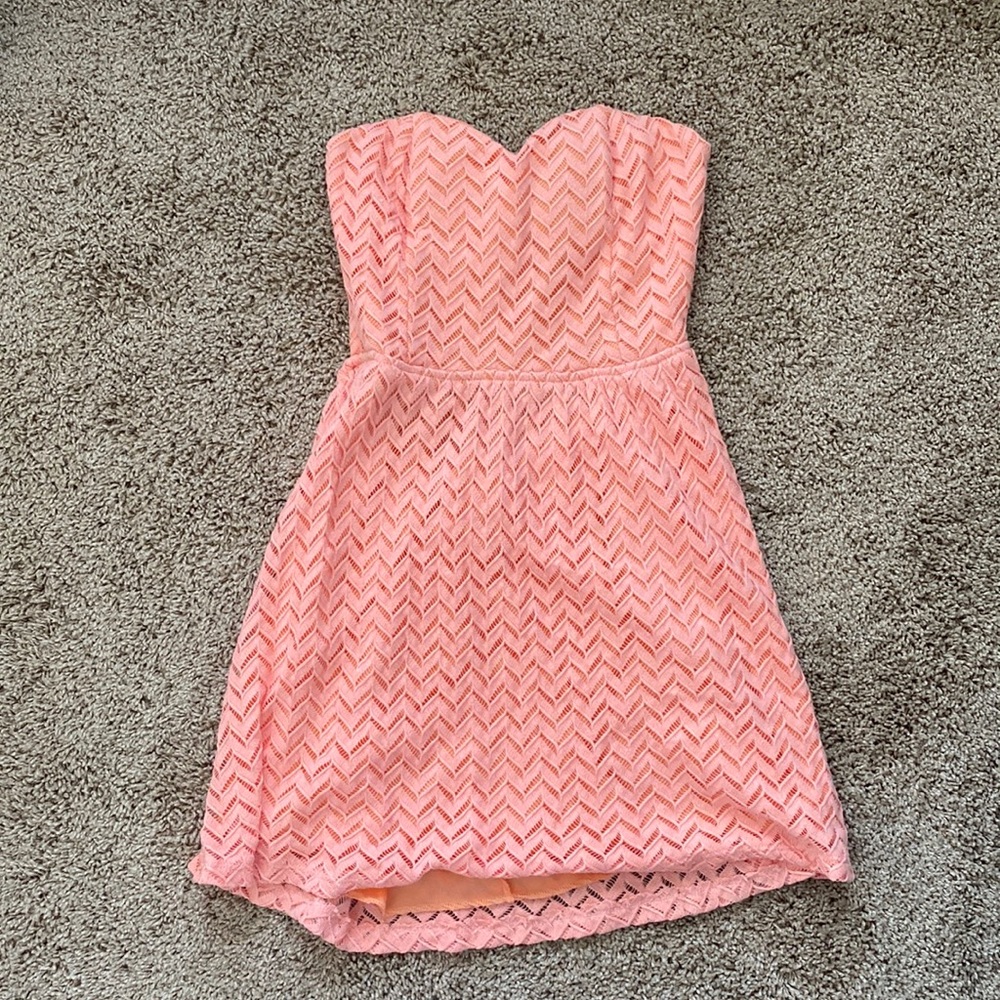 Strapless sun dress